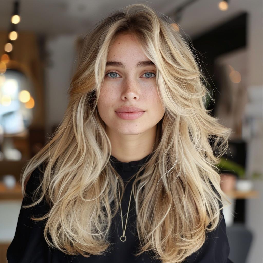 Lang Haar Kapsels met Laagjes die Je Look Verjongen