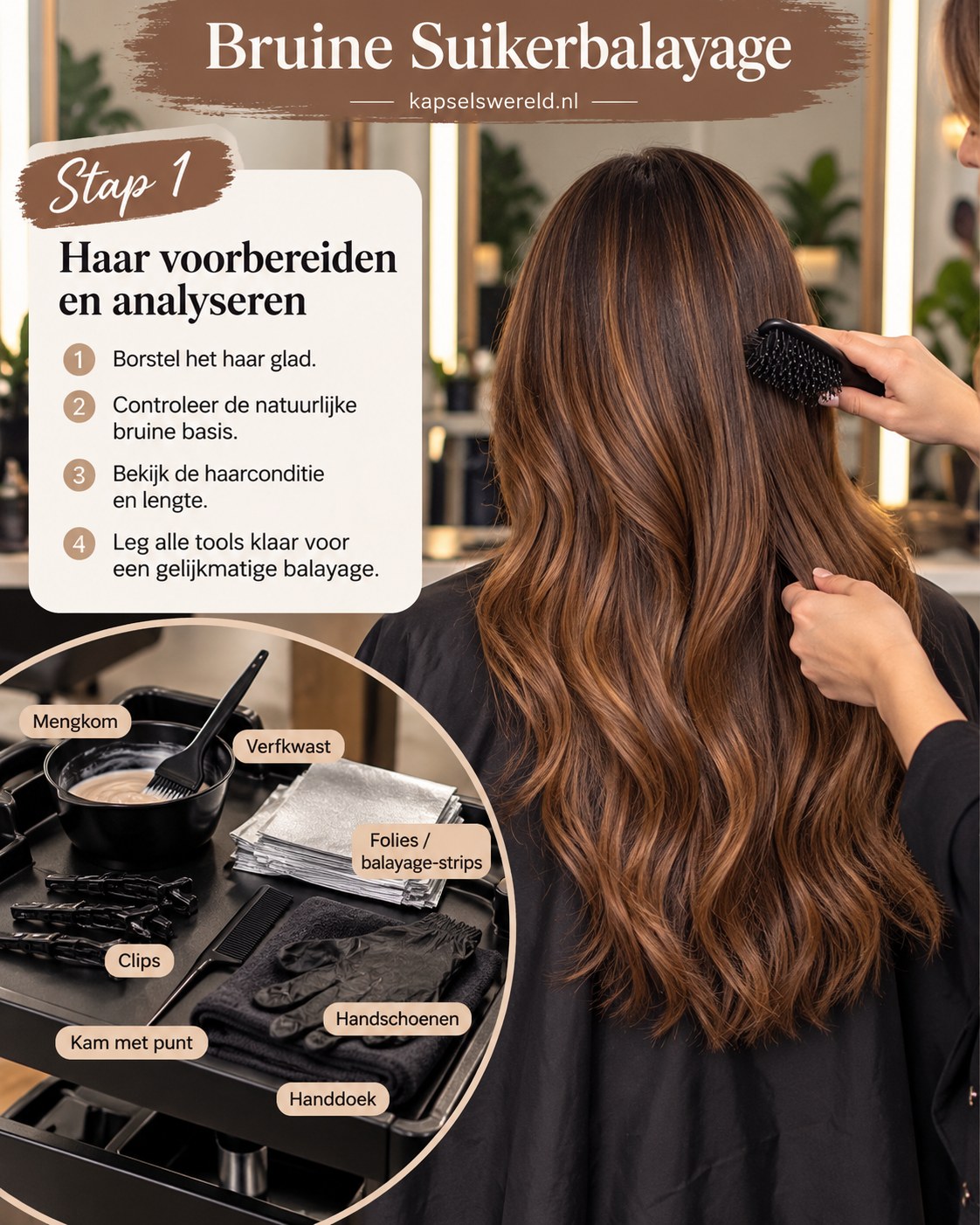 Bruine Suikerbalayage – Zo Creëer Je Warme Karamelaccenten